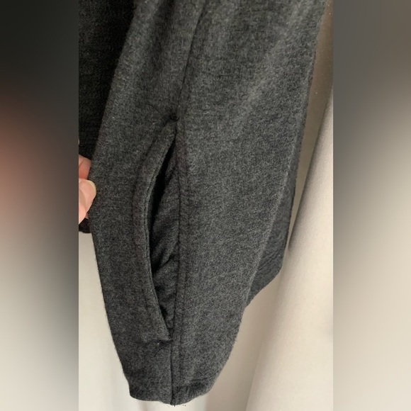 90 Degree by Reflex Women’s Gray Open Cardigan, Side Pockets, 96% Rayon; Size XL - Picture 5 of 9